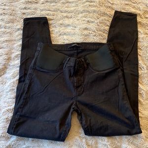 J Brand Maternity Black Skinny Jeans Size 29